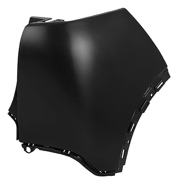 Aleron Defensa Trasera Para Pintar S/Hoyo P/Sensor Lado Pasajero