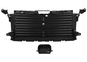 Rejilla De Control Activo De Parrilla Interior Negra Con Motor