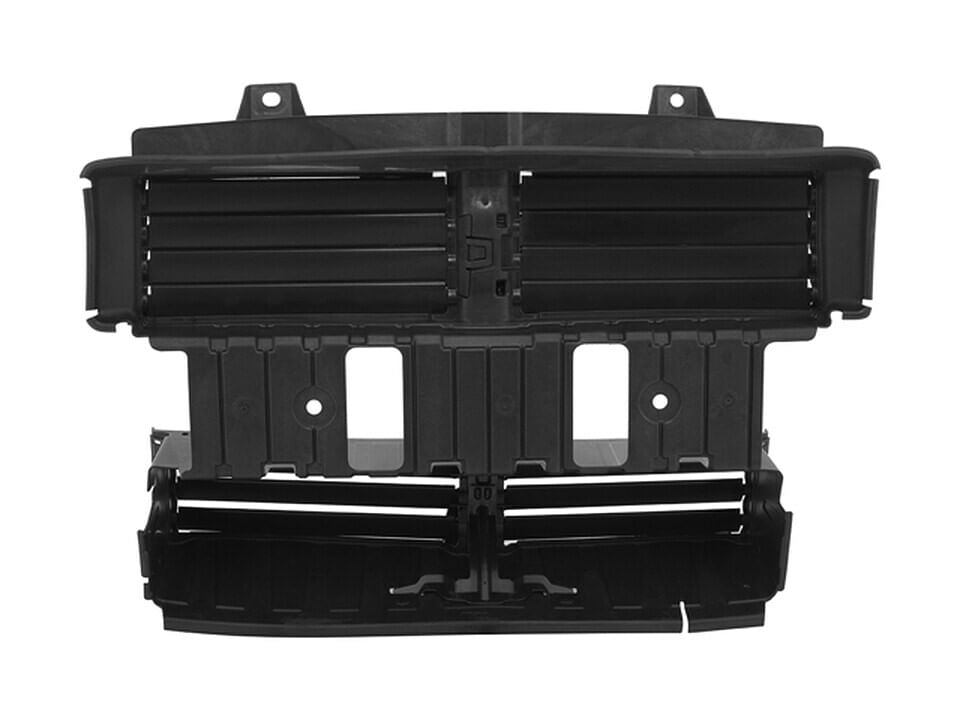 Rejilla De Control Activo De Parrilla Interior Negra Con Motor