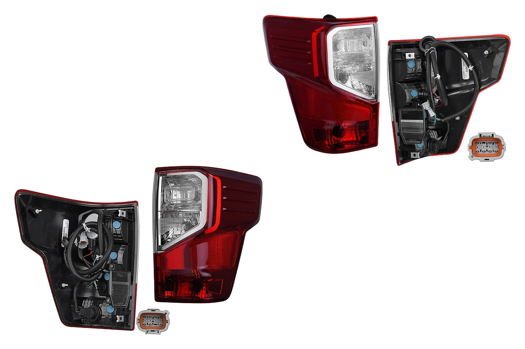 Par De Calaveras Con Leds