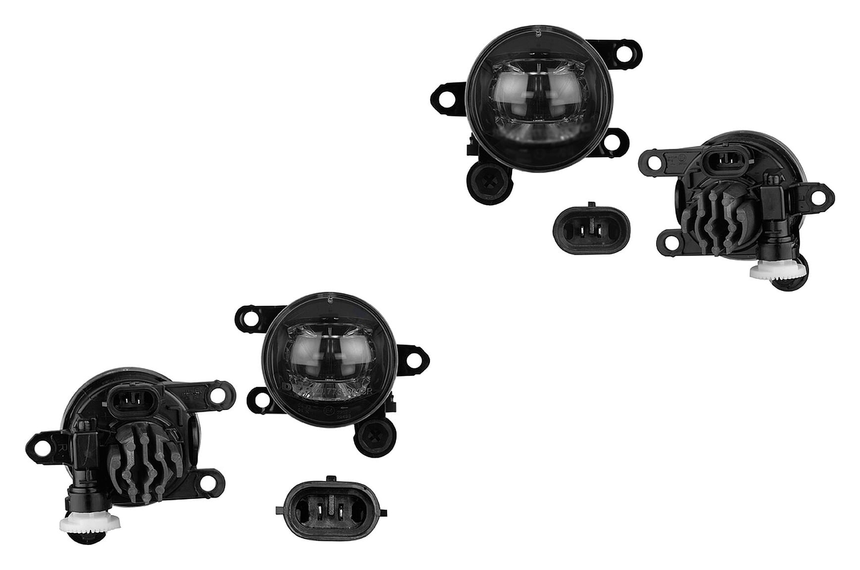 Par De Faros Para Niebla Con Leds