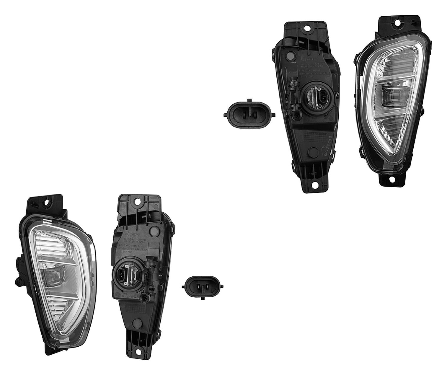 Par De Faros Para Niebla Con Leds