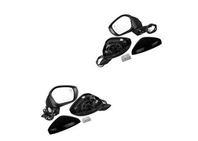 Par De Espejos Para Pintar Con Desempañante Eléctrico Para Sensor De Aproximidad 7 Pines