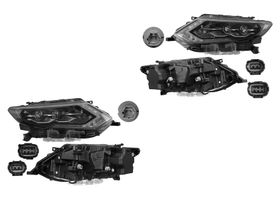Par De Faros Con Motor Eléctrico Con Leds