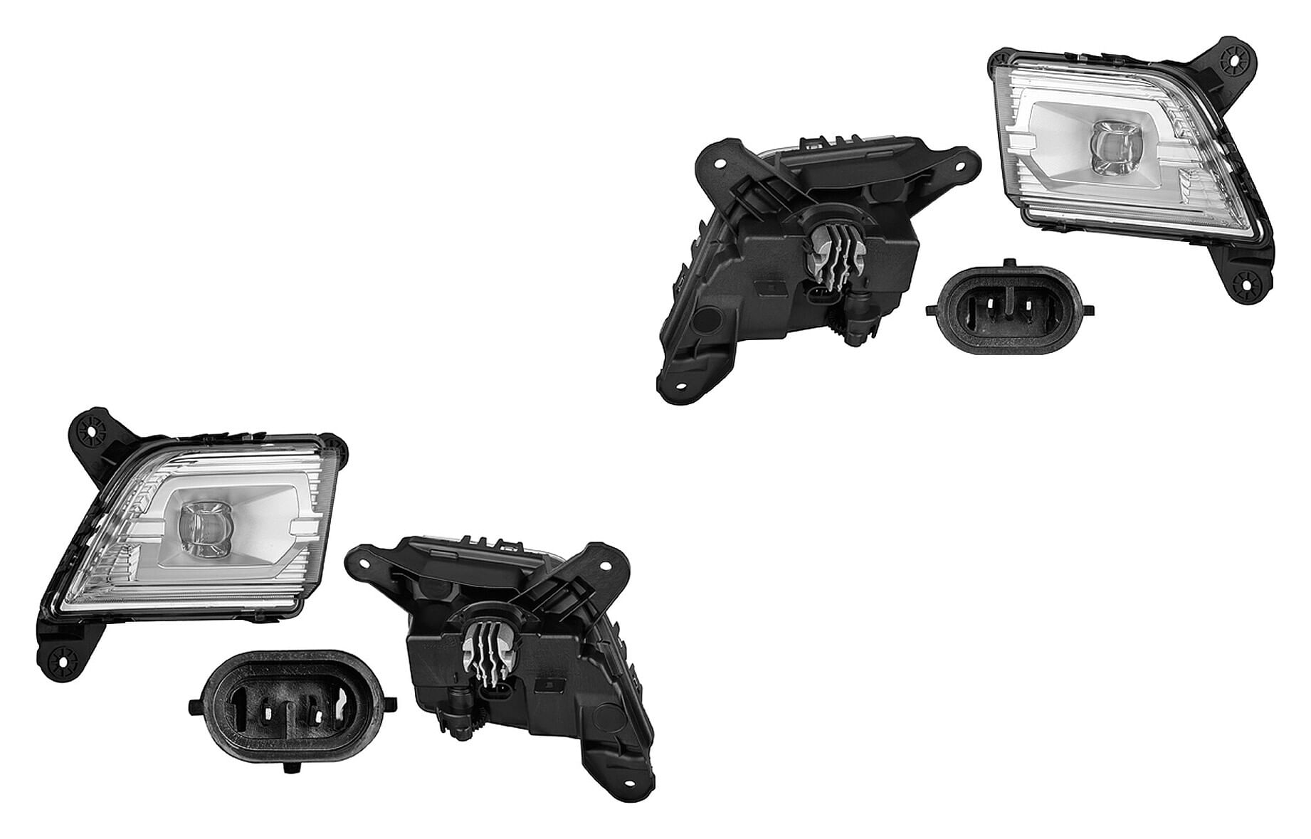 Par De Faros Para Niebla Led Full Led