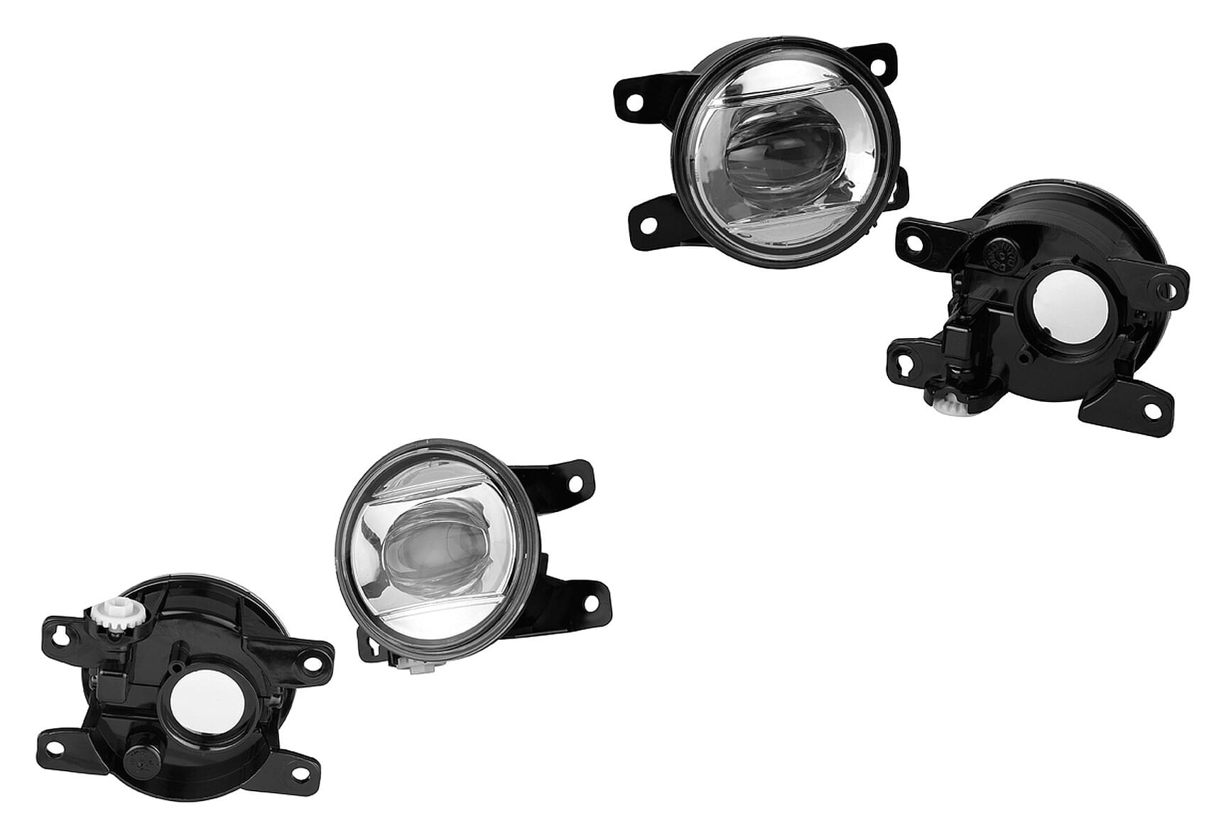Par De Faros Para Niebla Led Con Leds