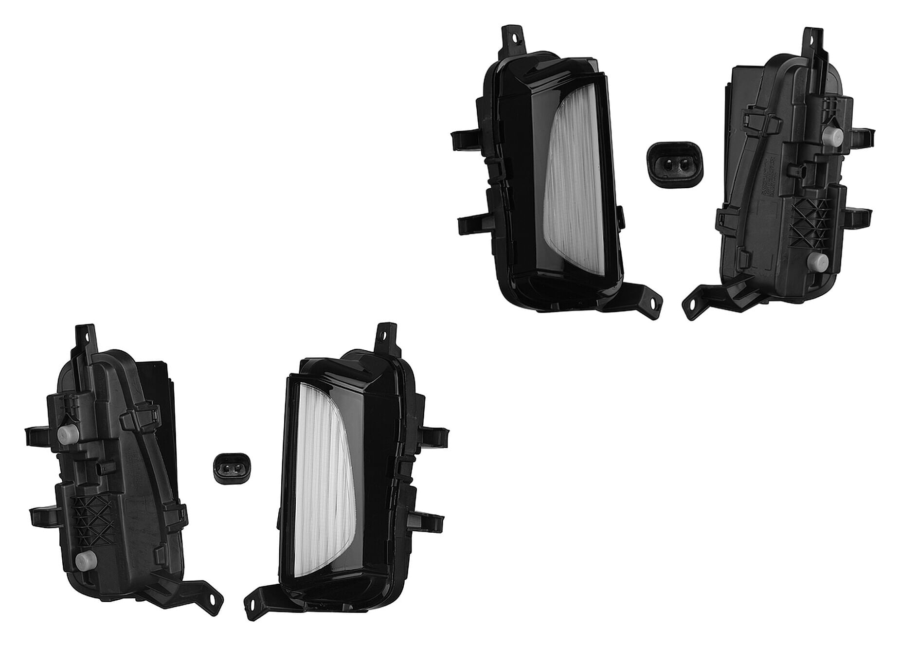 Par De Faros Para Niebla Led Con Leds