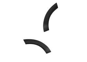 Par De Molduras Para Costado Traseras Sección Delantera Corrug