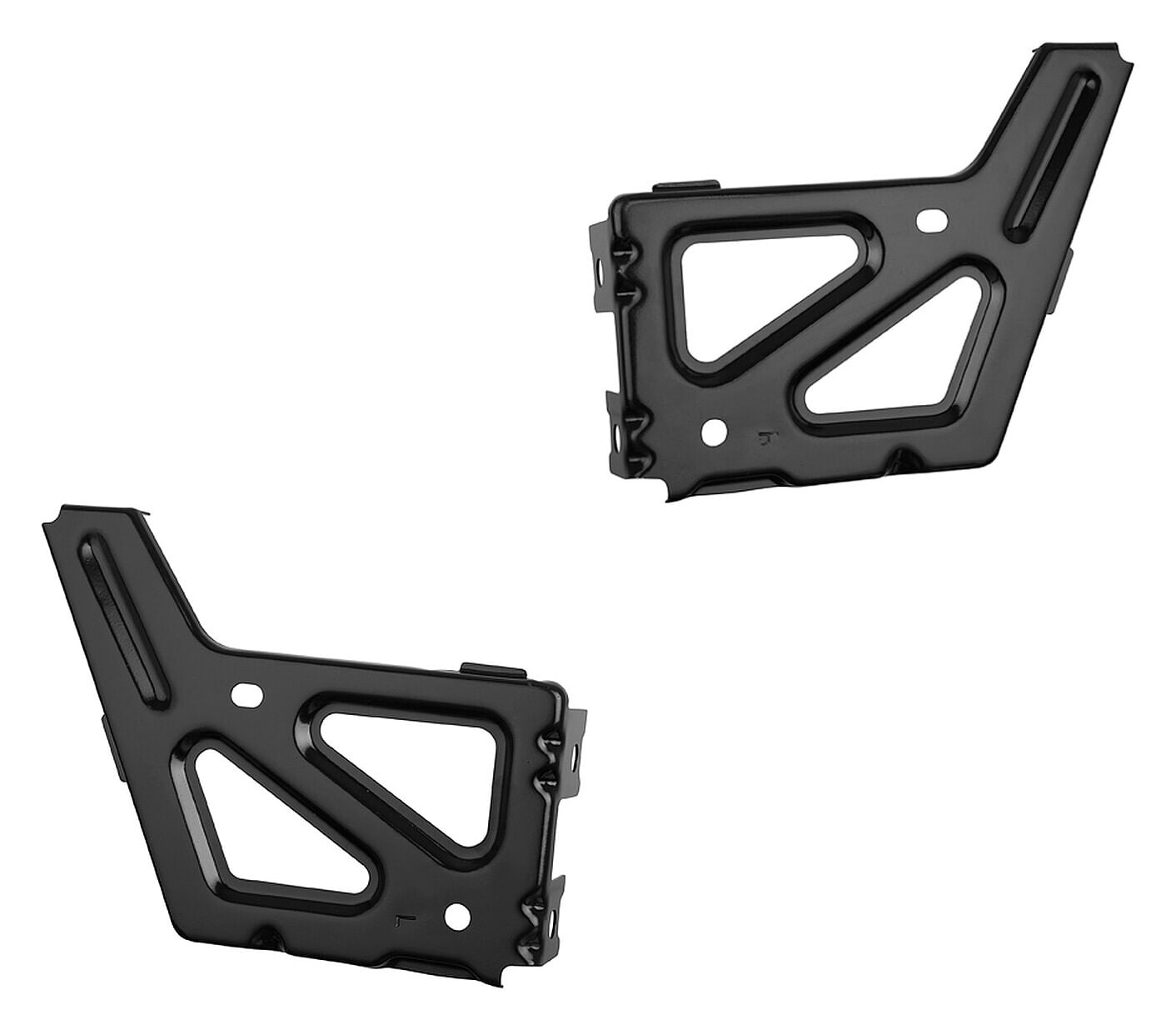 Par De Brazos Defensa Traseras Metal