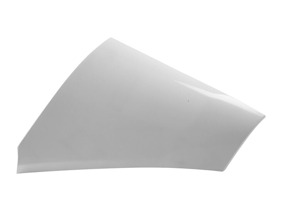 Panel Delantero Blanco Sin Base Para Espejo Lado Pasajero