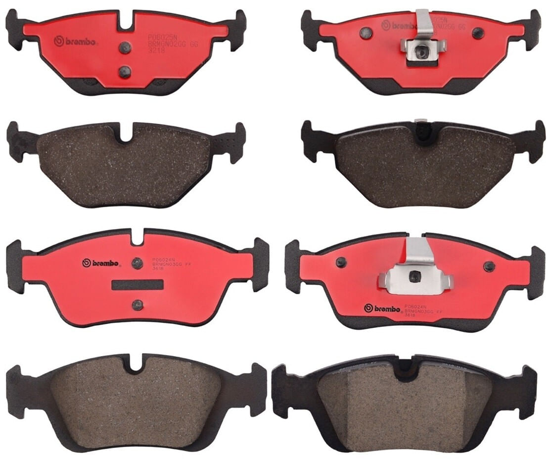 Kit De Balatas Cerámicas Delanteras y Traseras