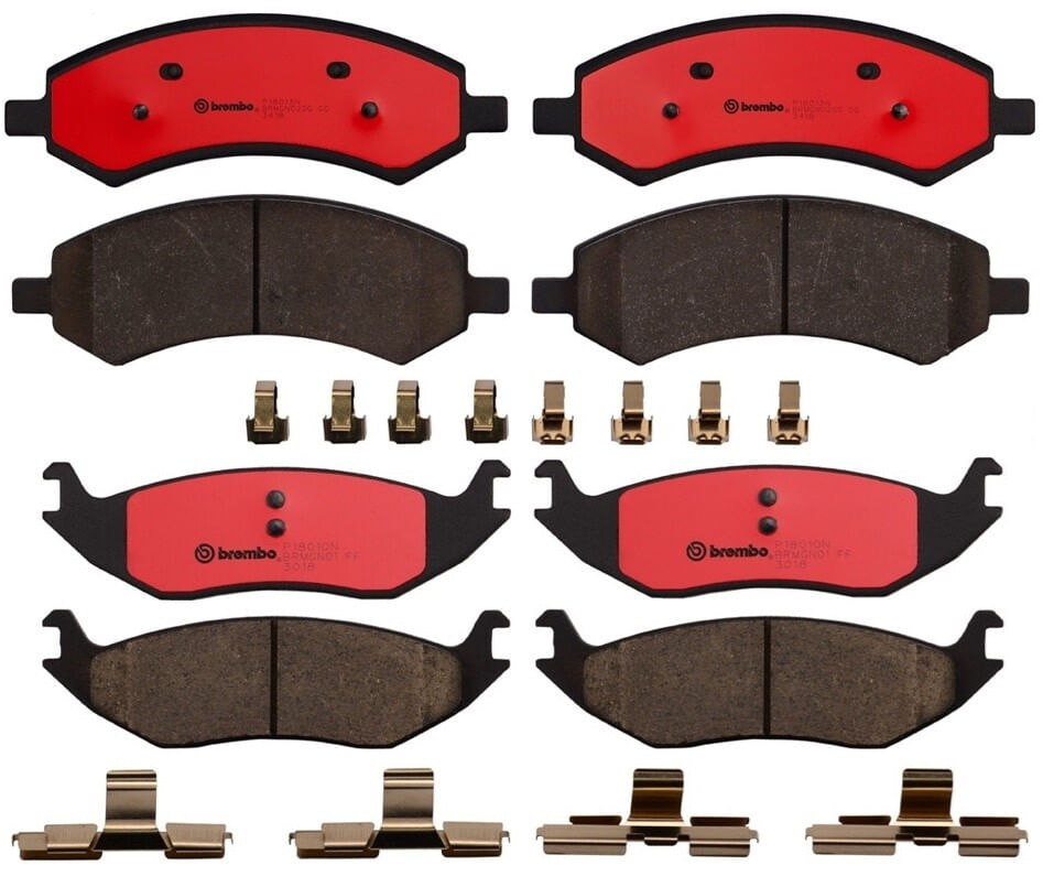 Kit De Balatas Ceramicas Delanteras y Traseras