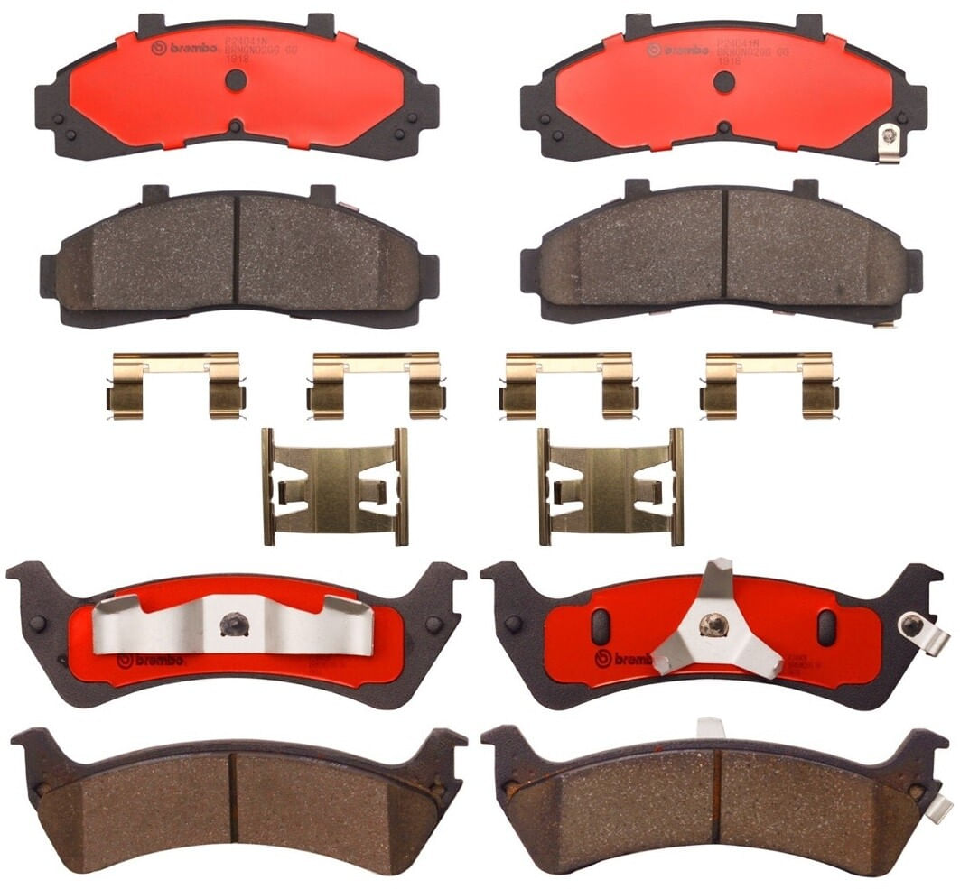 Kit De Balatas Ceramicas Delanteras y Traseras