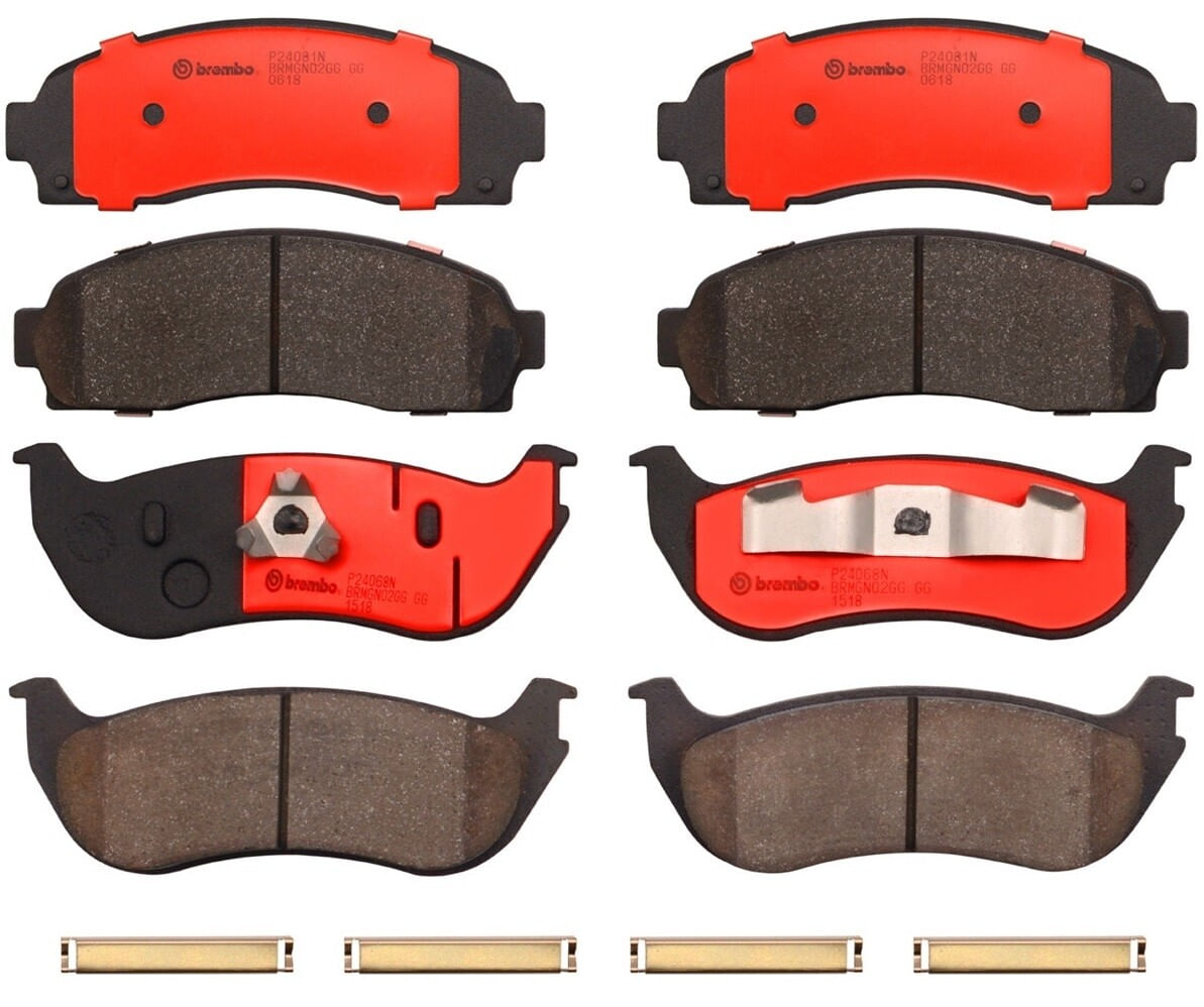 Kit De Balatas Ceramicas Delanteras y Traseras