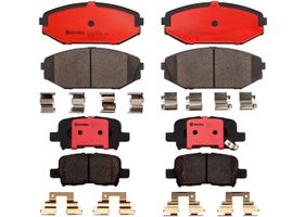 Kit De Balatas Ceramicas Delanteras y Traseras