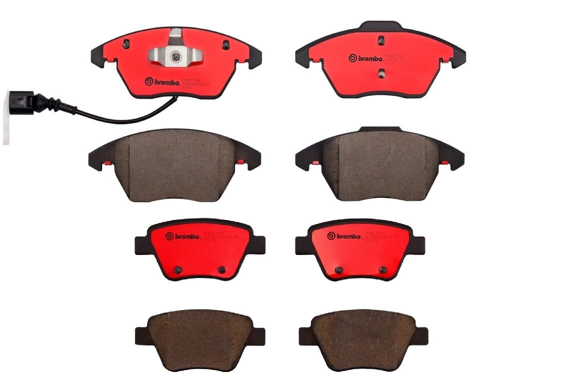 Kit De Balatas Ceramicas Delanteras y Traseras