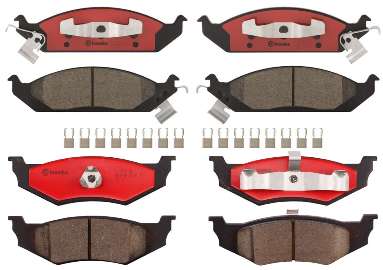 Kit De Balatas Cerámicas Delanteras y Traseras
