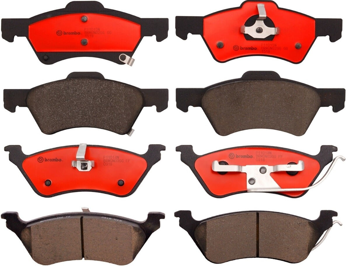 Kit De Balatas Ceramicas Delanteras y Traseras
