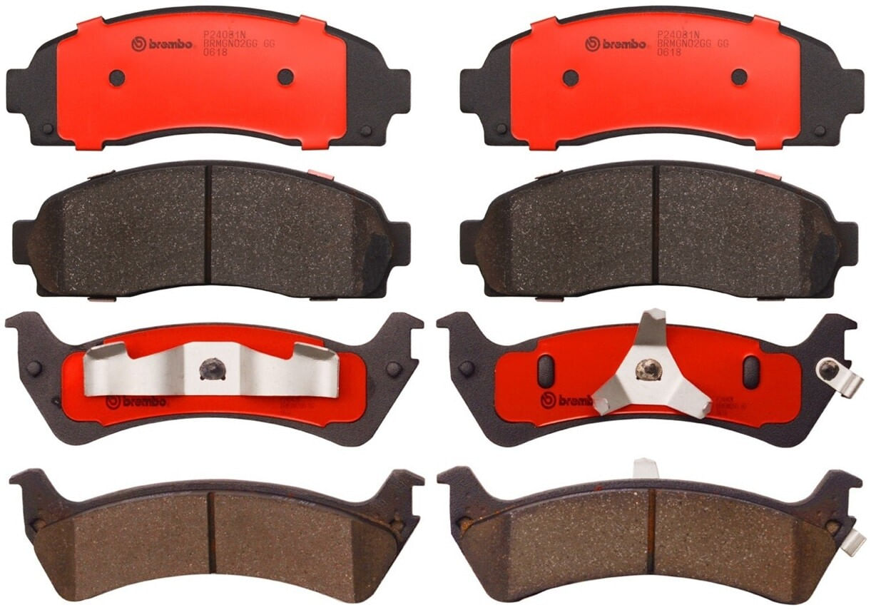Kit De Balatas Ceramicas Delanteras y Traseras