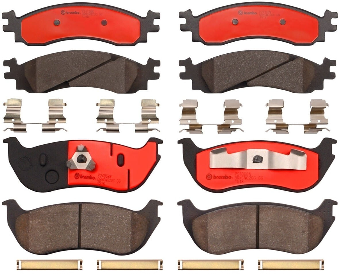 Kit De Balatas Ceramicas Delanteras y Traseras