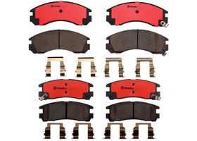 Kit De Balatas Ceramicas Delanteras y Traseras