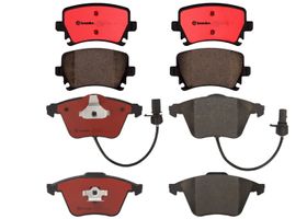 Kit De Balatas Ceramicas Delanteras y Traseras