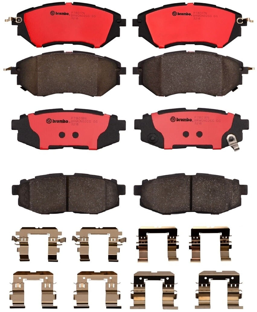 Kit De Balatas Cerámicas Delanteras y Traseras