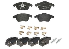 Kit De Balatas Bajos Metales Delanteras y Traseras