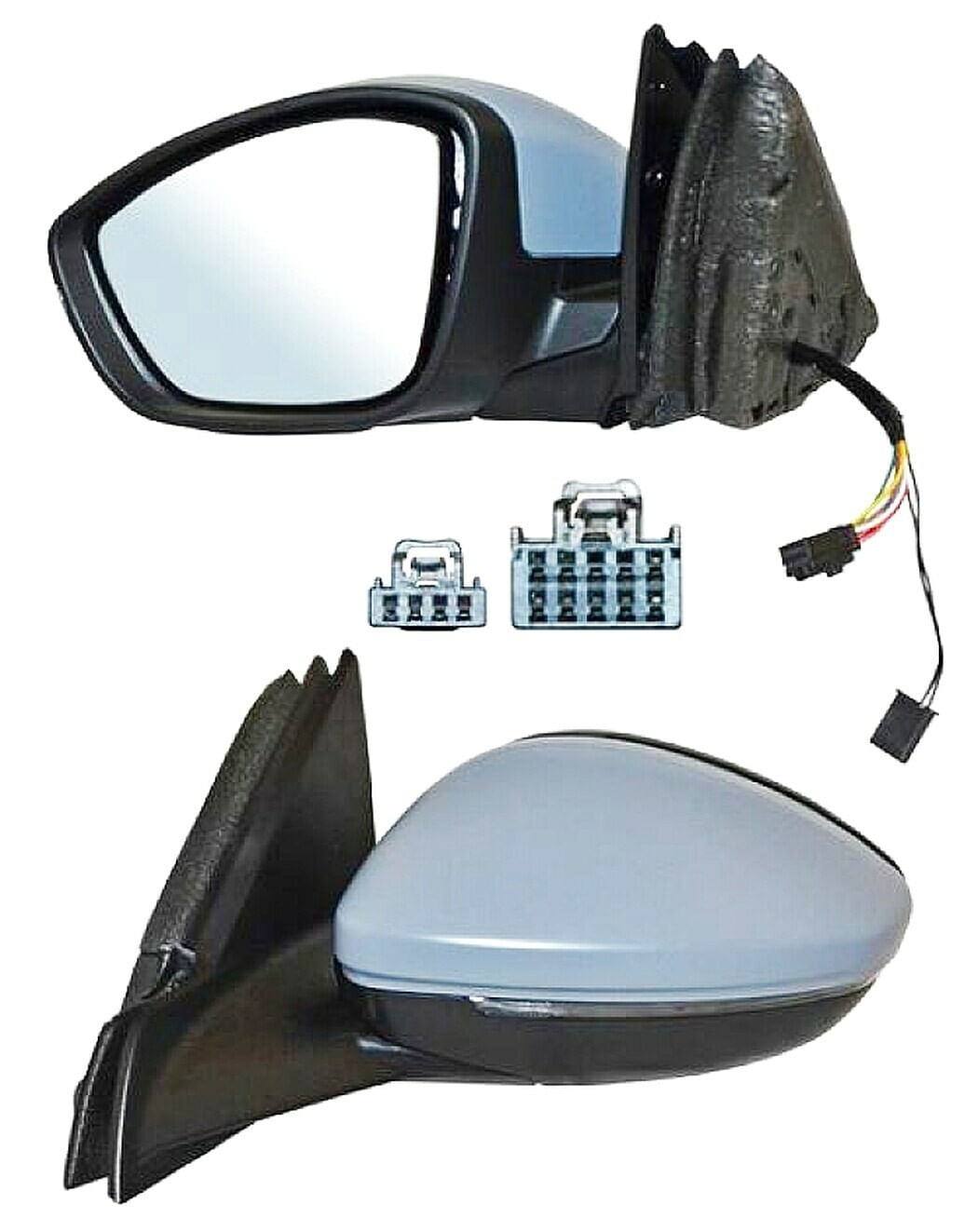Espejo Autoabatible Para Pintar Con Desempañante Con Direccional Eléctrico Con Sensor Lado Pasajero