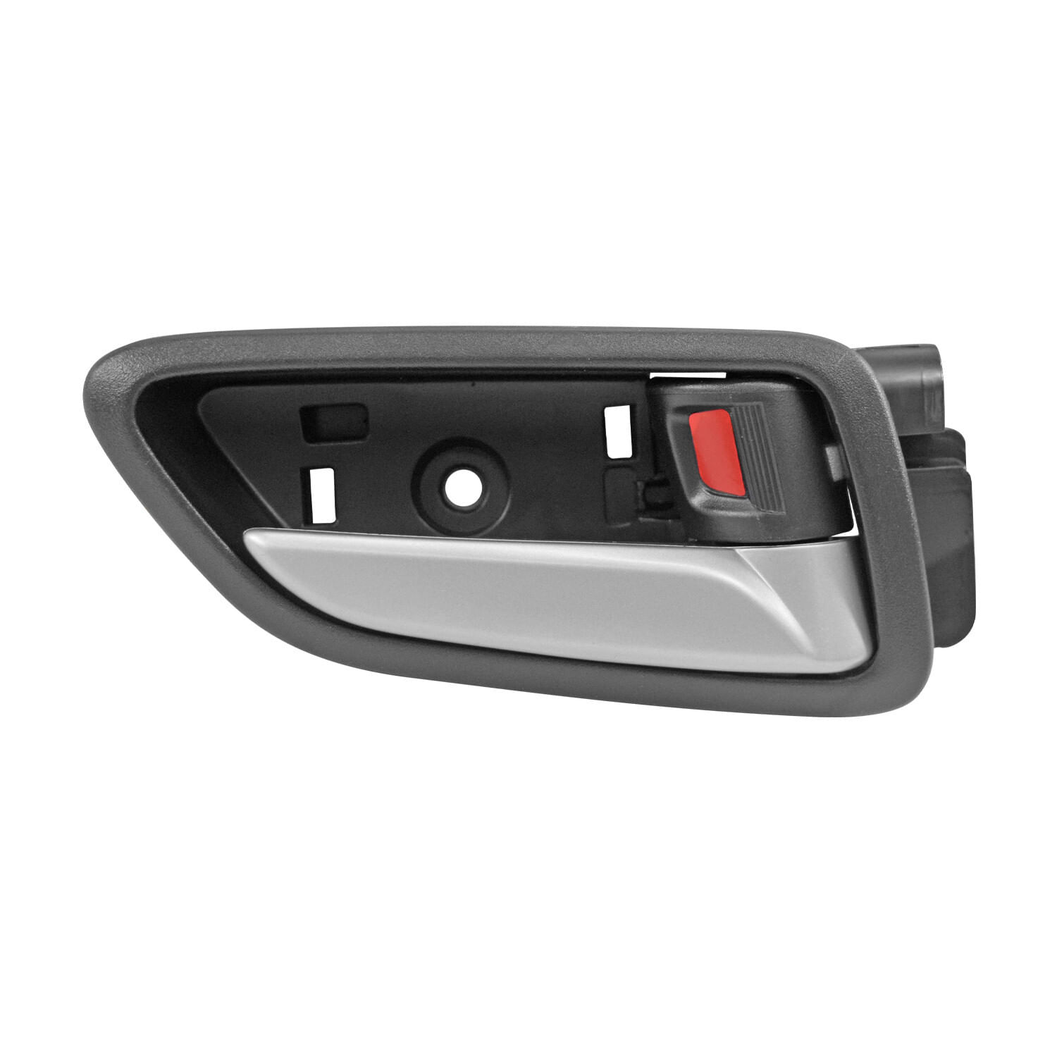 Manija Puerta Interior Delantera,Trasera Negra/Plata Lado Pasajero