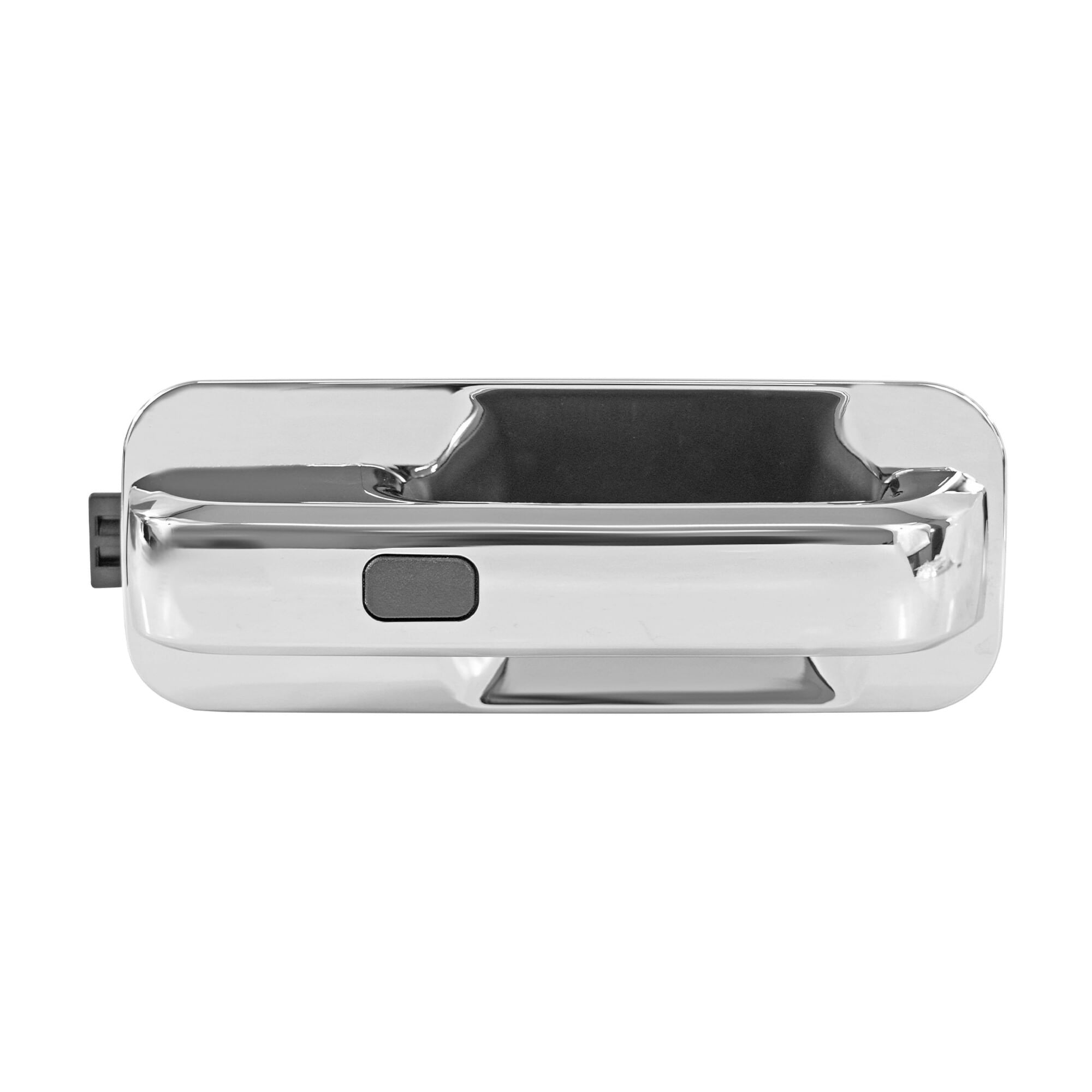 Manija Puerta Exterior Delantera Cromada Sin Hoyo Para Llave Con Sensor Lado Pasajero