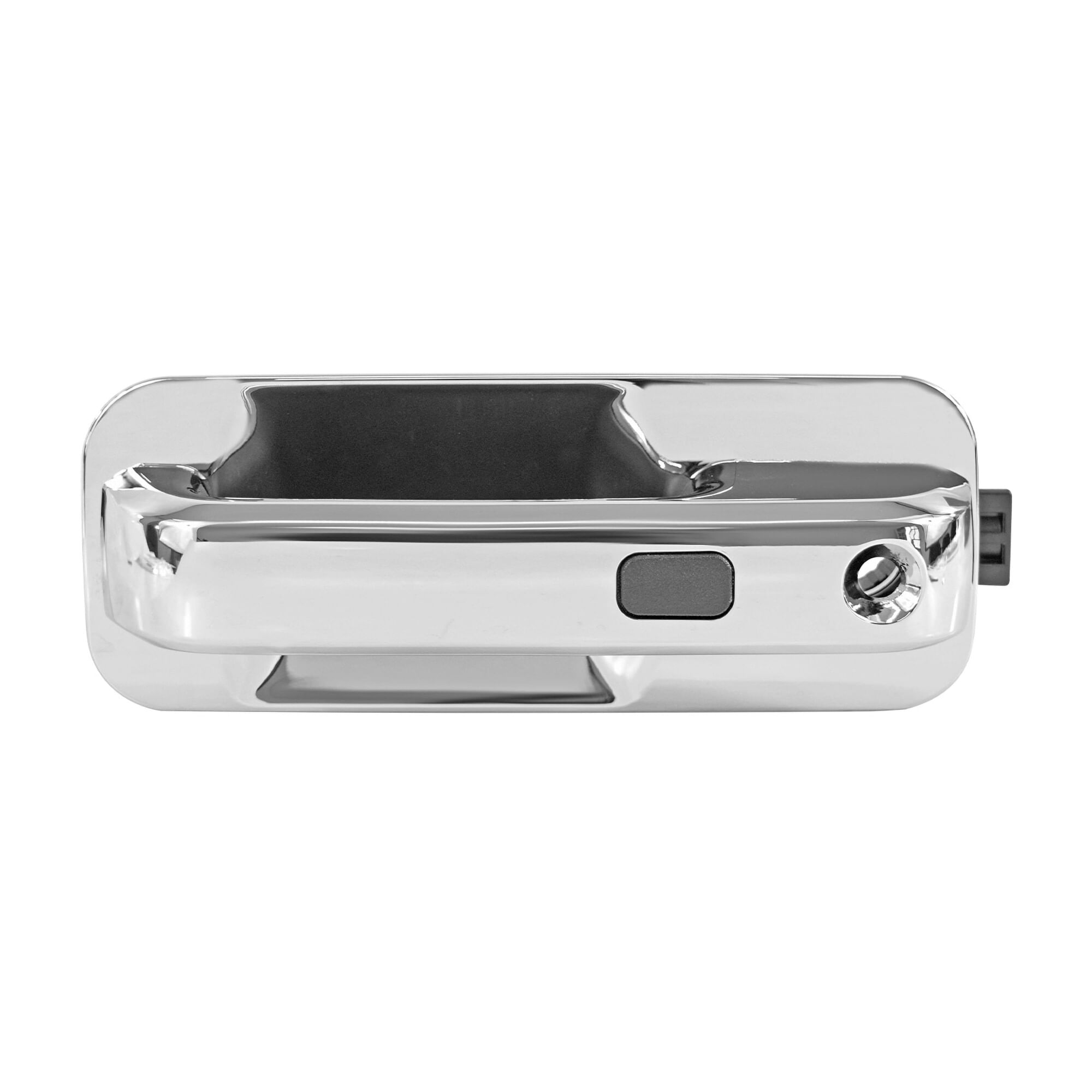 Manija Puerta Exterior Delantera Cromada Con Hoyo Para Llave Con Sensor Lado Conductor