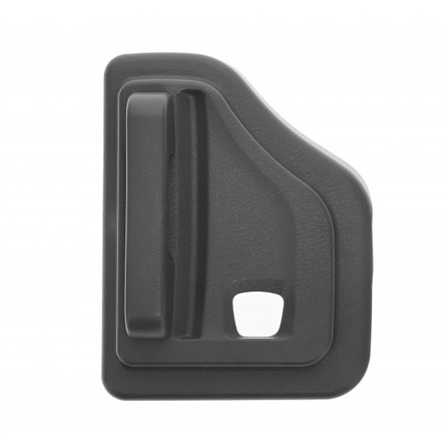 Manija Puerta Interior Corrugada Gris Con Hoyo Para Seguro Lado Pasajero