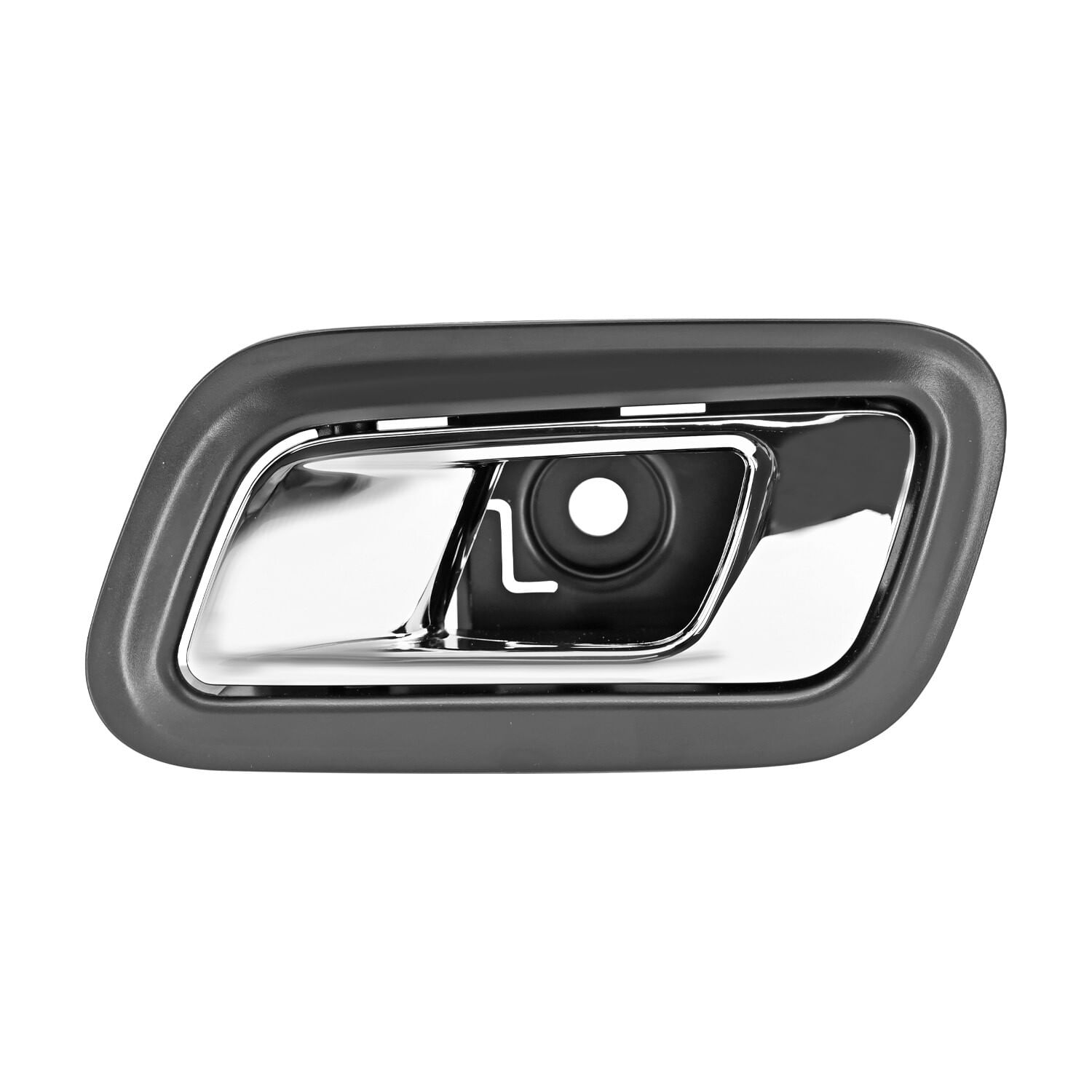 Manija Puerta Interior Trasera Negra/Cromo Lado Conductor