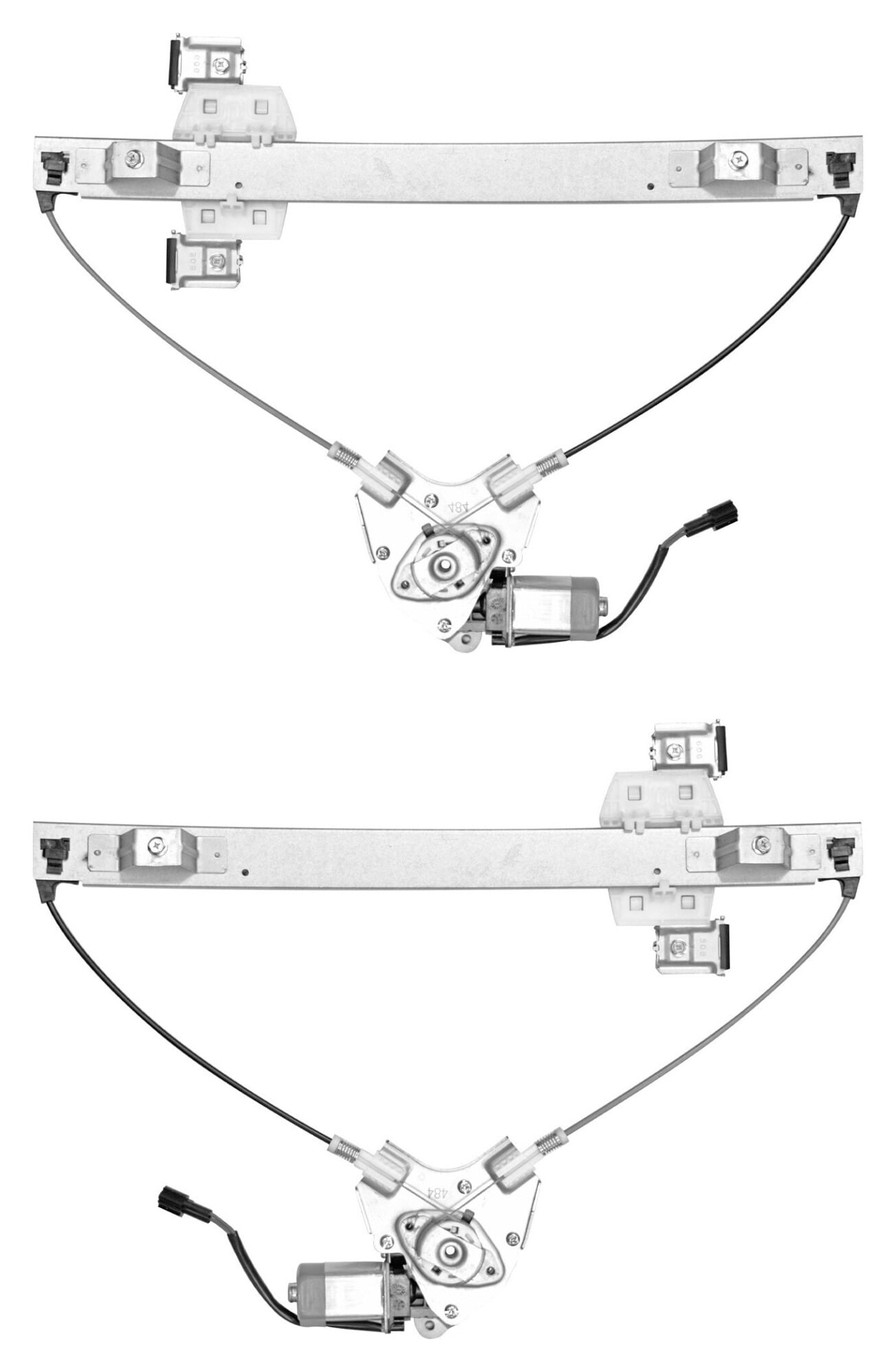 Par De Elevadores De Cristal Eléctricos Traseros