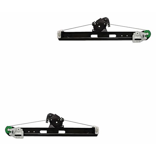 hushan-par-de-elevadores-de-cristal-electricos-traseros-sin-motor-bmw-serie-3-2000-328ci-0