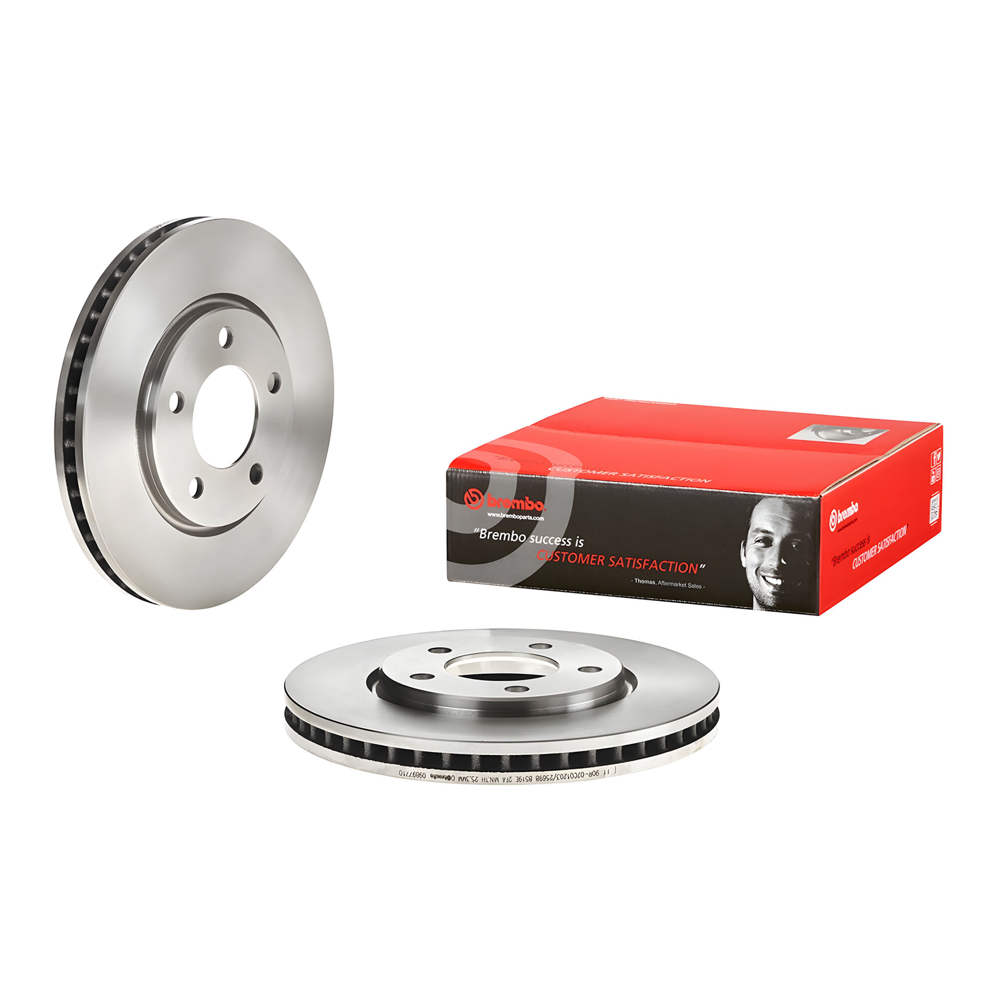 Disco Ventilado Delantero Lado Conductor O Pasajero