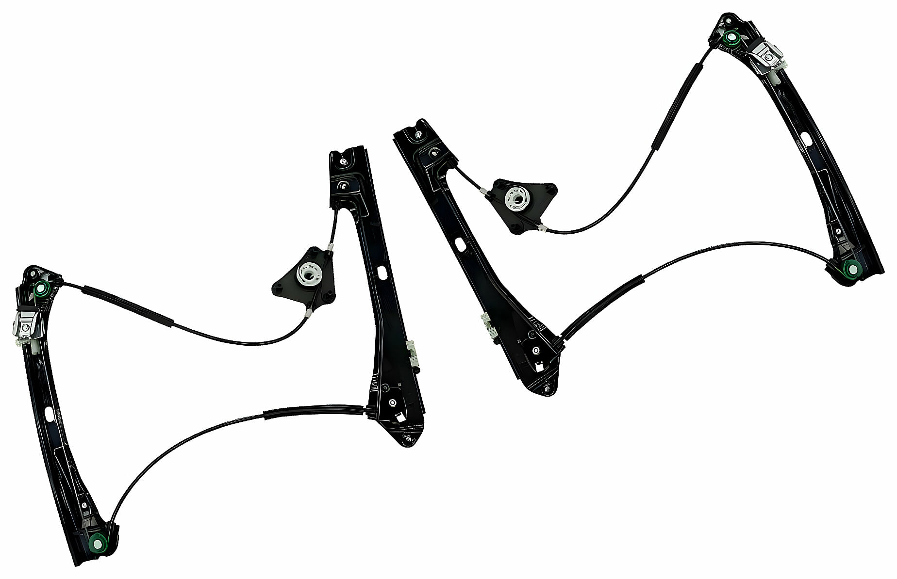 Par De Elevadores De Cristal Eléctricos Sin Motor Delanteros