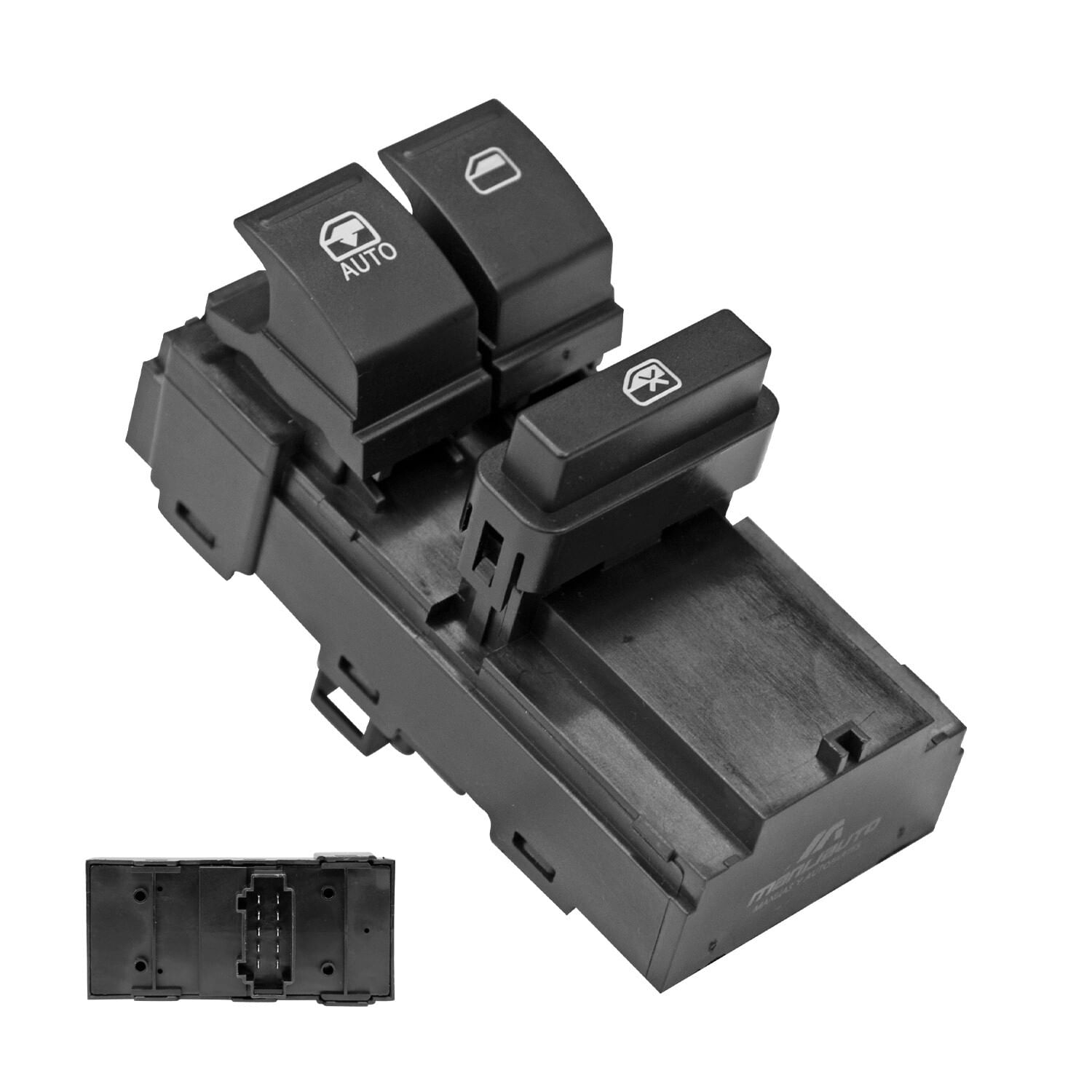 Control Seguro Puerta Delantero Negro Lado Conductor