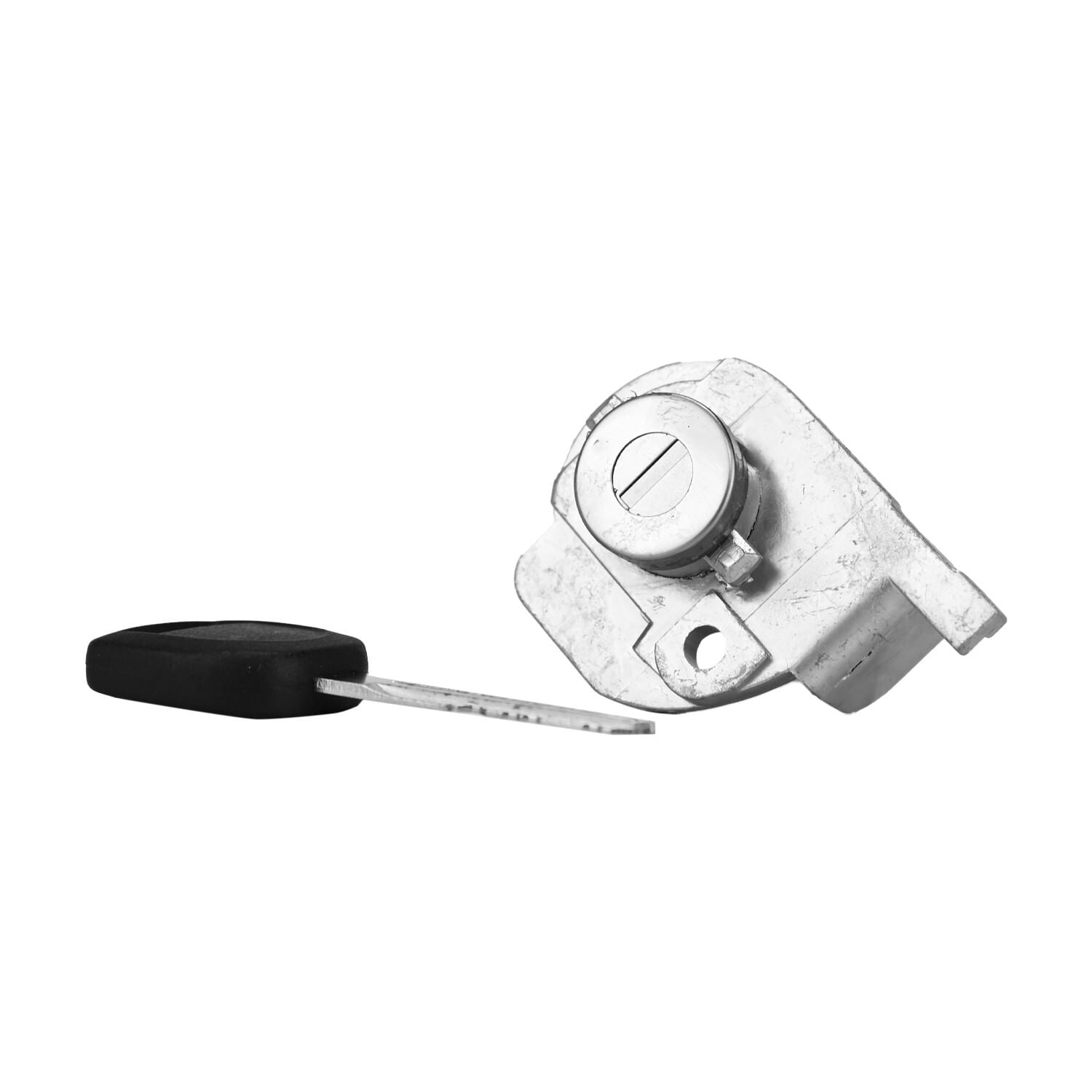 Cilindro De Puerta Cromado Para Chip Con Llave Lado Conductor
