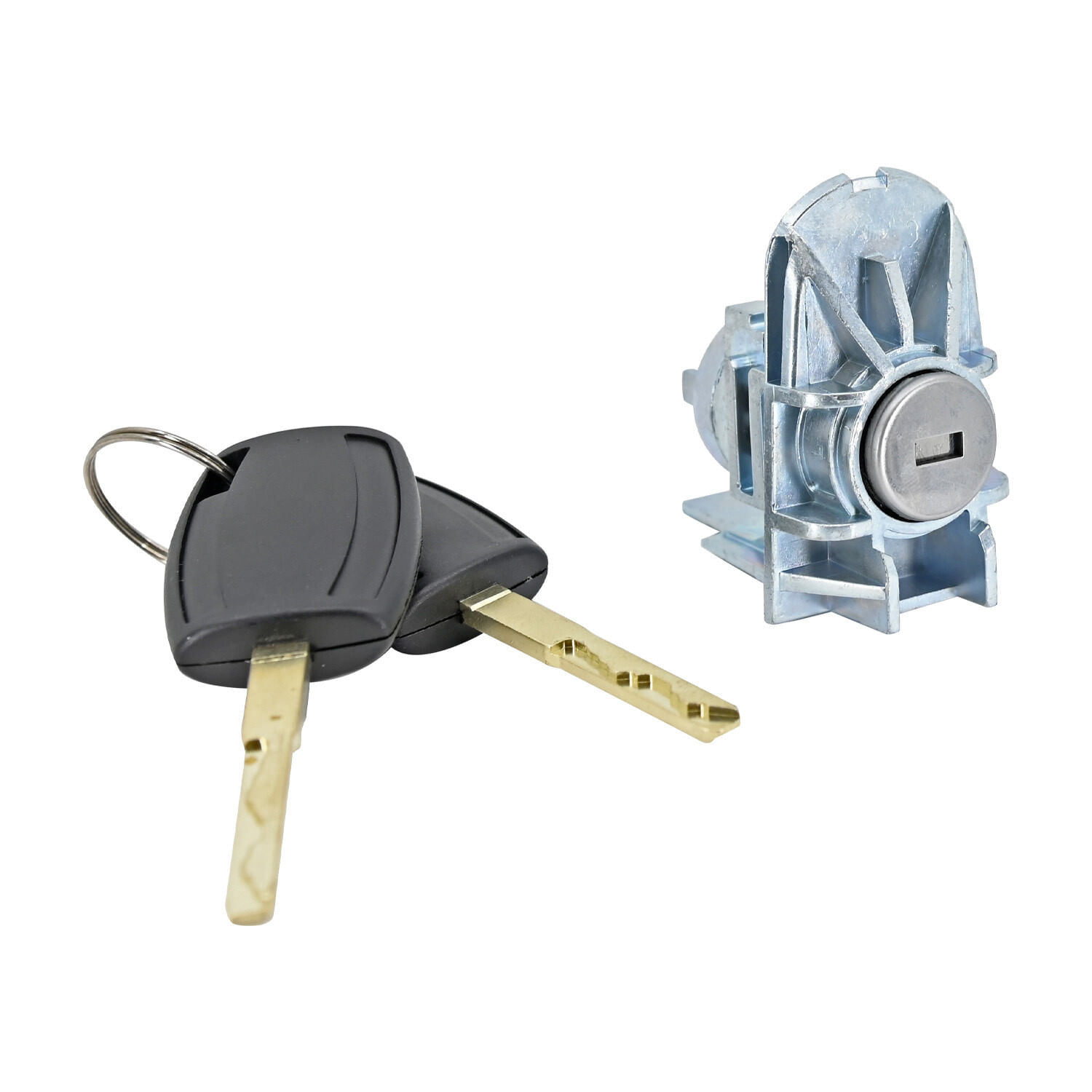 Cilindro De Puerta Cromado Con Llave Lado Conductor