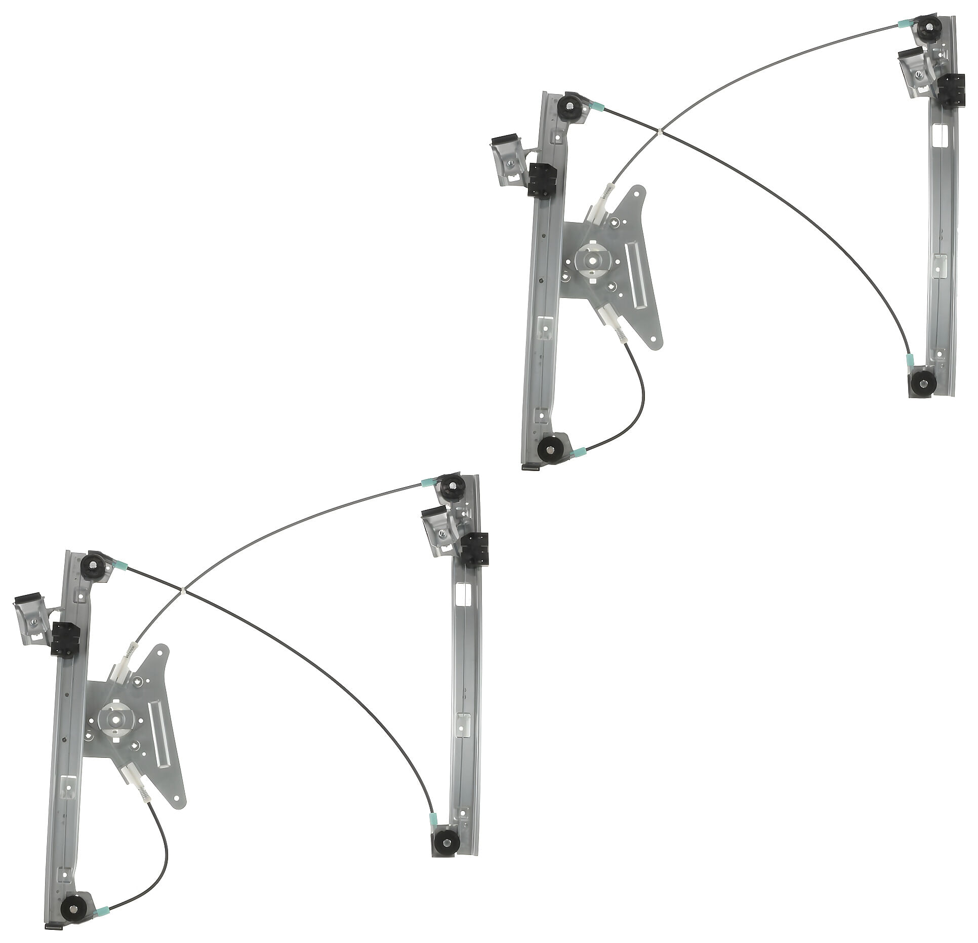 Par De Elevadores De Cristal Eléctricos Delanteros Sin Motor