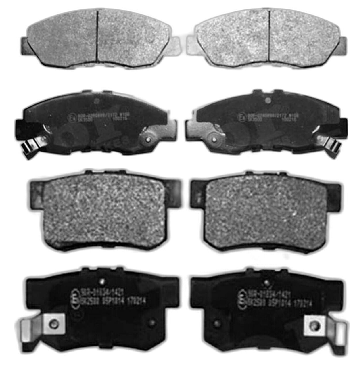 Kit De Balatas Semimetalicas Delanteras Y Traseras