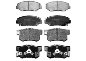 Kit De Balatas Semimetalicas Delanteras Y Traseras