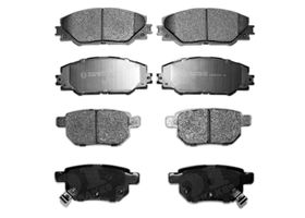 Kit De Balatas Semimetalicas Delanteras Y Traseras