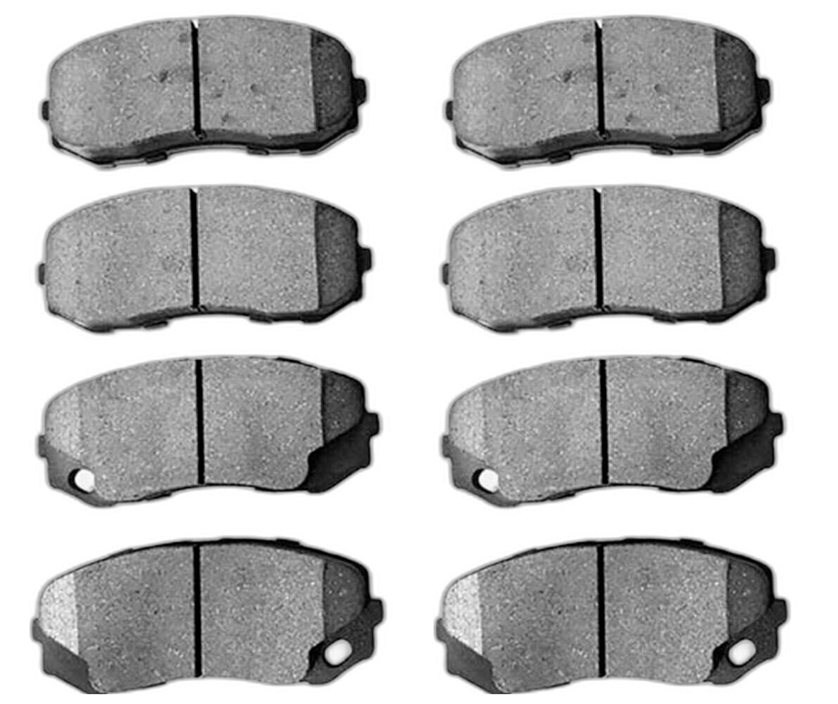 Kit De Balatas Semimetalicas Delanteras Y Traseras