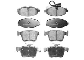 Kit De Balatas Semimetalicas Delanteras Y Traseras