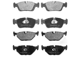 Kit De Balatas Semimetalicas Delanteras Y Traseras