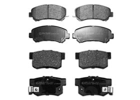 Kit De Balatas Semimetalicas Delanteras Y Traseras