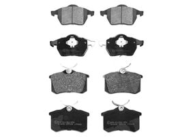 Kit De Balatas Semimetalicas Delanteras Y Traseras